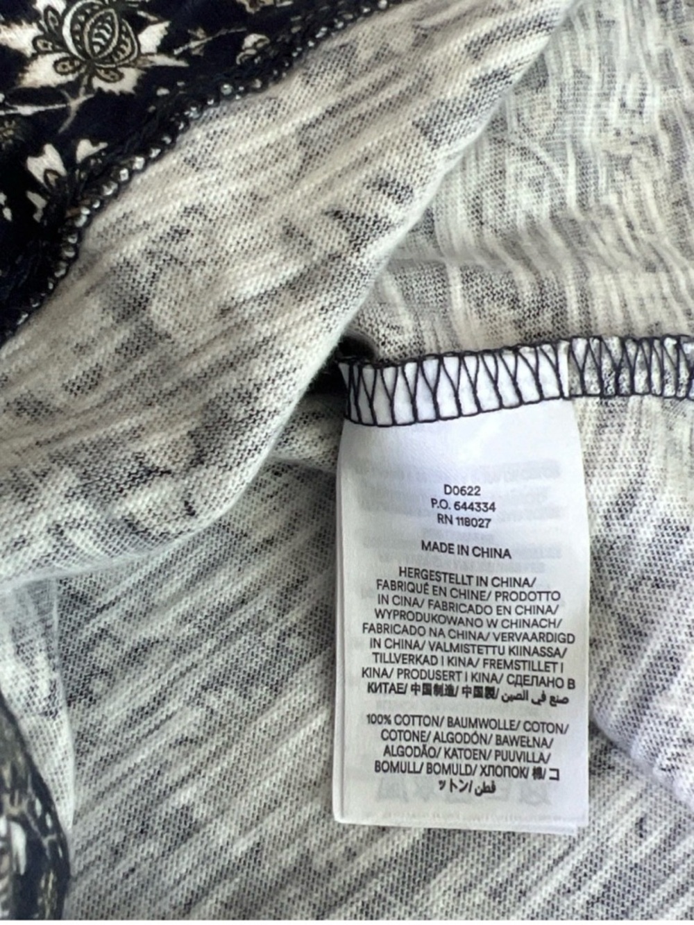 Boden Effie Dress Women’s 14 Blue Paisley Floral Collared Preppy Mini Casual - Picture 7 of 12